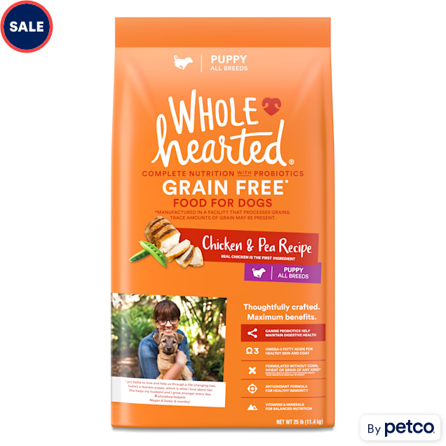 Wholehearted dog food discount ingredients