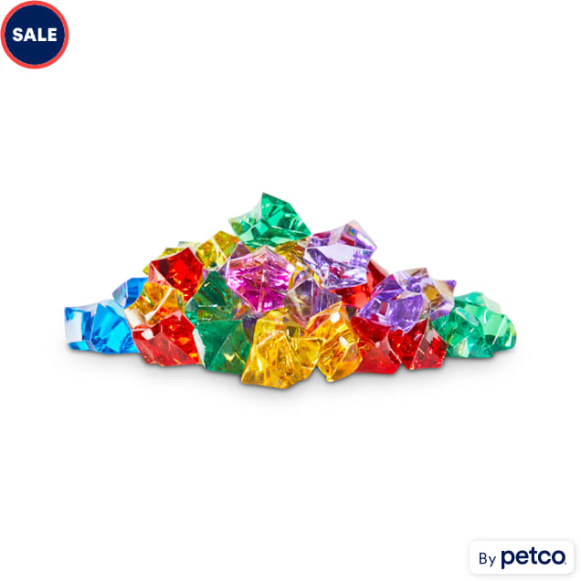 Imagitarium Rainbow Jewel Aquarium Gravel Accent Mix, 3.5 oz. Petco