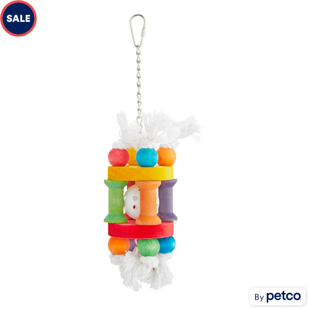 You & Me Have A Ball Noisemaking Bird Toy, Small - Carousel image #1