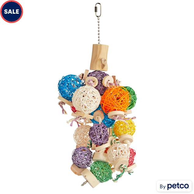 You & Me Cluster Vine Balls Chewing Bird Toy, Large - Carousel image #1