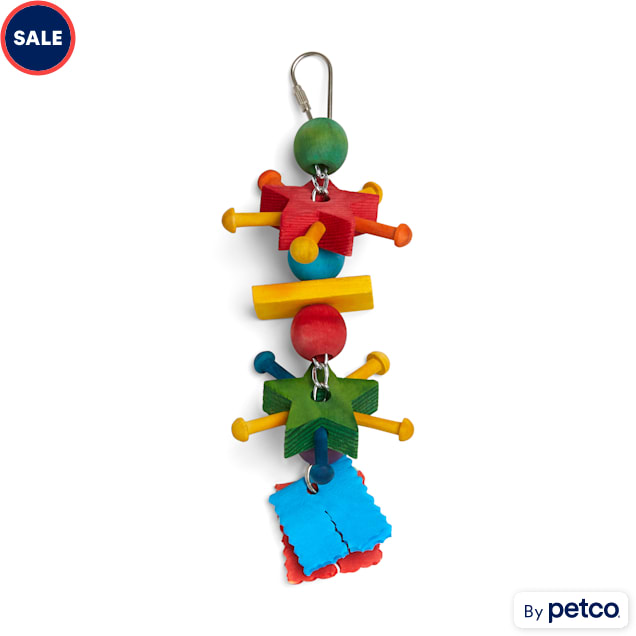 You & Me Spurs of The Moment Chewing Bird Toy, Small - Carousel image #1