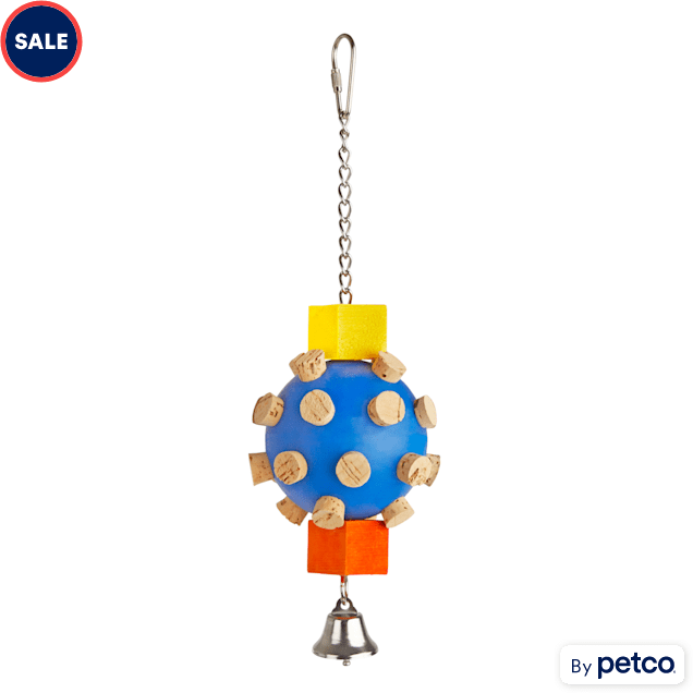 You & Me Deep-Sea Mine Noisemaking Bird Toy, Medium - Carousel image #1