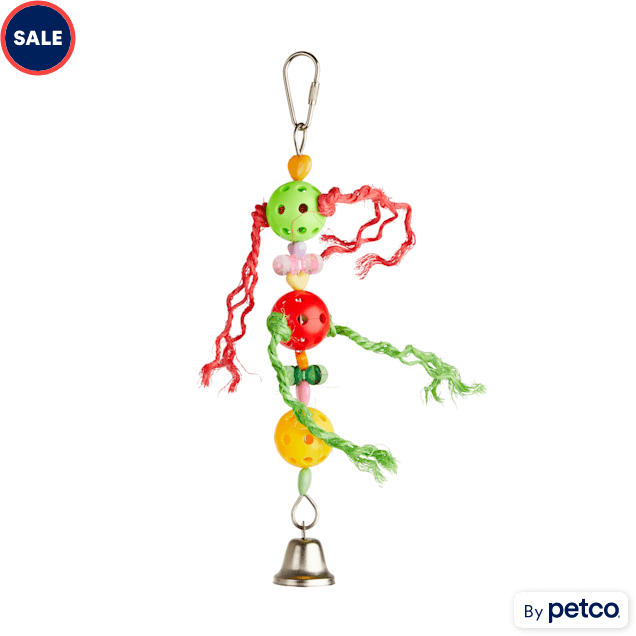 You & Me Tres Huevos Noisemaking Bird Toy, Small - Carousel image #1