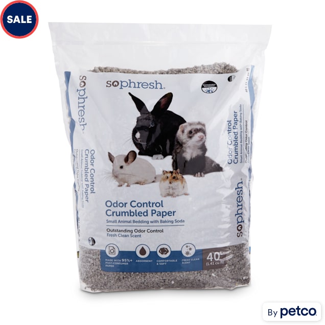 So Phresh Odor-Control Crumbled Paper Small Animal Bedding, 40 Liters - Carousel image #1