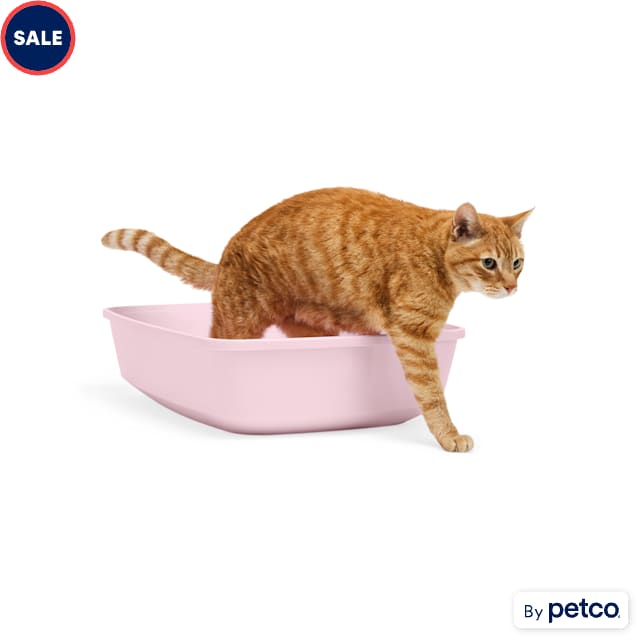 So Phresh Pink Open Cat Litter Box 22.5