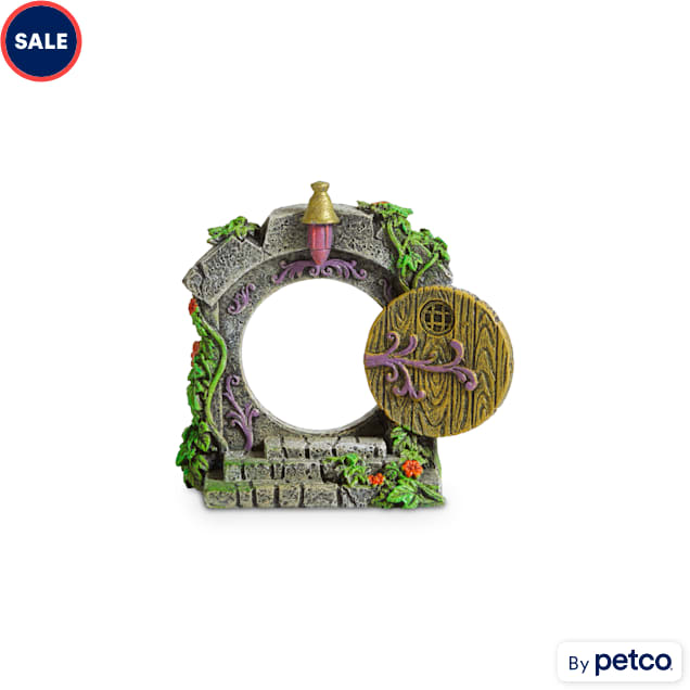 Imagitarium Gnome Home Doorway Aquarium Decor, Small Petco