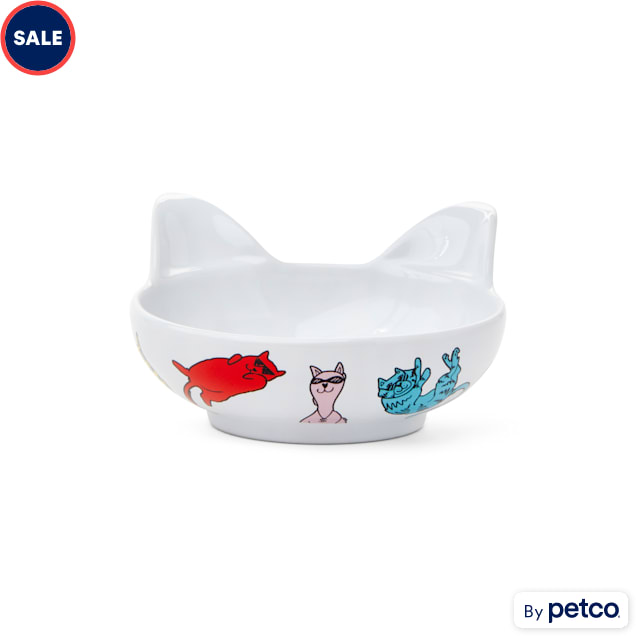 BOBS from Skechers Cattitude Cat Bowl, 0.75 Cup Petco