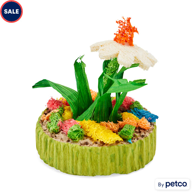 You & Me Small Animal Loofa Bloom Chew - Carousel image #1