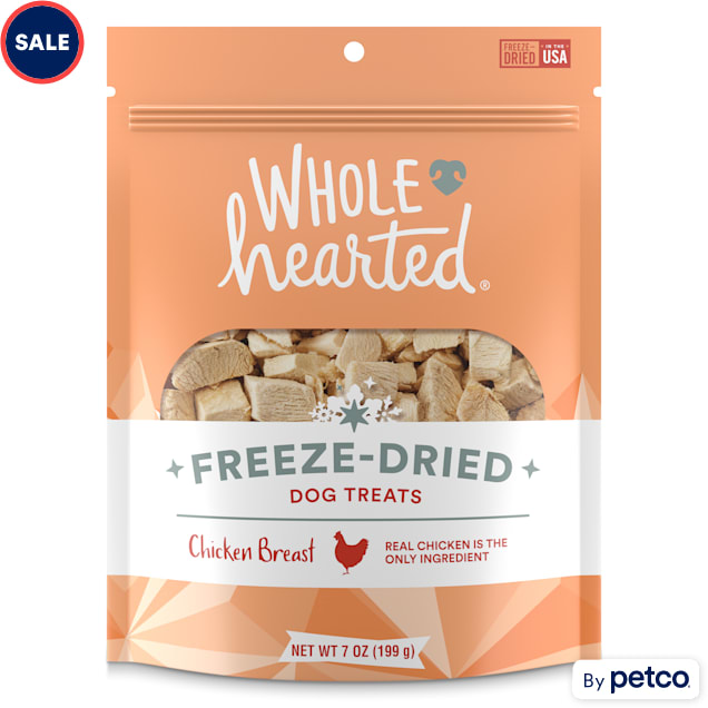 WholeHearted Chicken Breast Freeze-Dried Dog Treats, 7 oz. - Carousel image #1