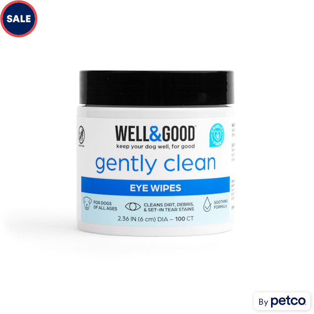 Puppy eye wipes clearance