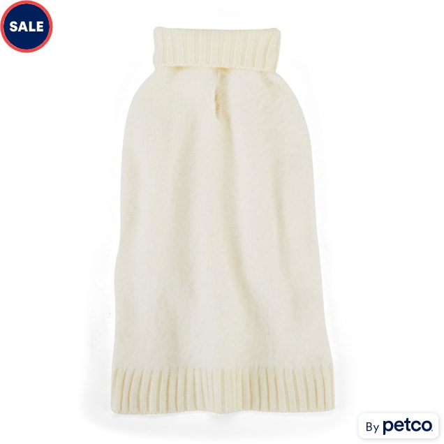White Wool Dog Sweaters for sale