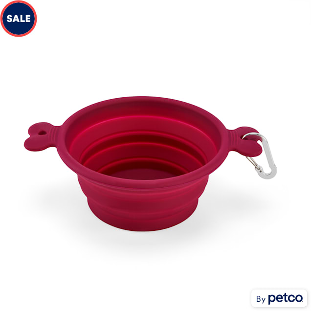 Collapsible Travel Bowls LIST (red)