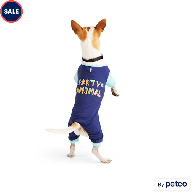 YOULY Party Animal Dog Pajama, XX-Small - Carousel image #1