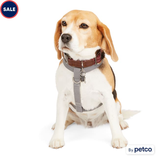 Reddy Grey Reflective Dog Harness, Medium - Carousel image #1