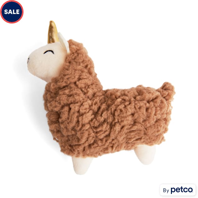 Petco Plush Llama Corn Dog Toy Small