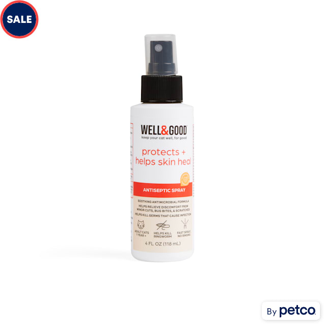 Well & Good Wound Spray for Cats, 4 fl. oz. Petco