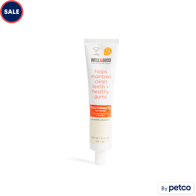 Well Good Peanut Butter Flavored Puppy Toothpaste 3.25 oz
