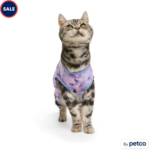 YOULY Space Cat Pajama X Small Small Petco