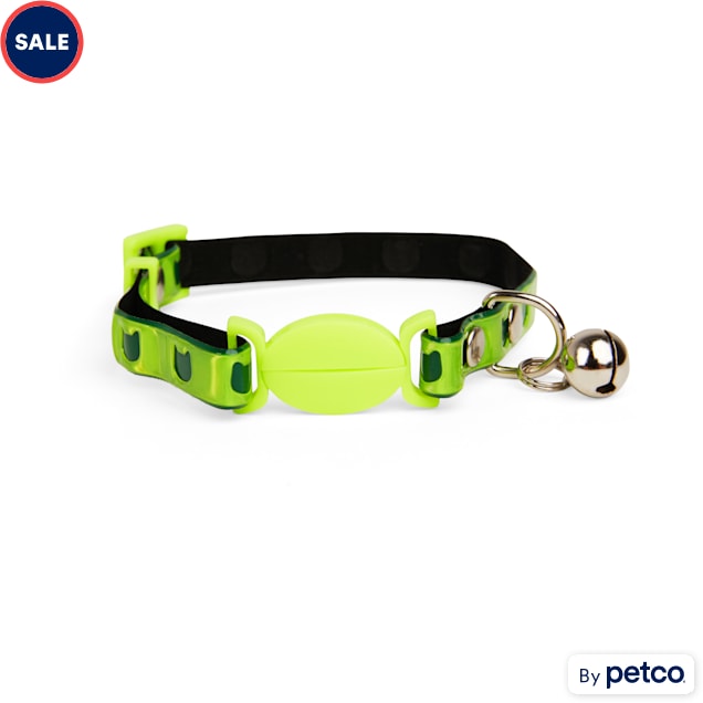 Glow in the dark cat collar petco discount