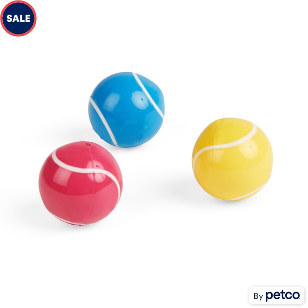 Leaps & Bounds Rubber Chew Ball Dog Toy, XSmall Petco