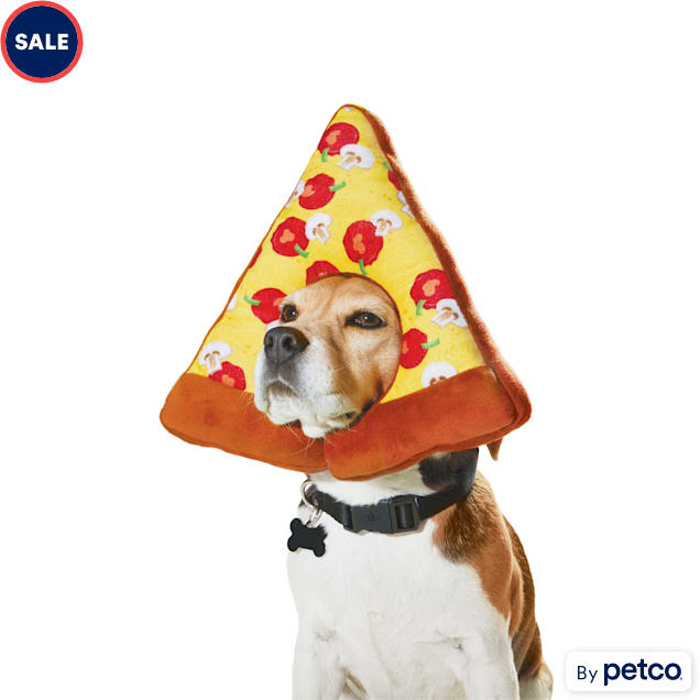 Bootique Pizza Headpiece for Dogs & Cats, Small/Medium - Carousel image #1