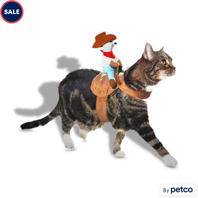 Cowboy cat costume on sale