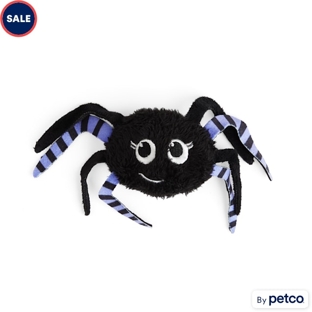 Bootique Plush Spider Dog Toy, X-Small - Carousel image #1