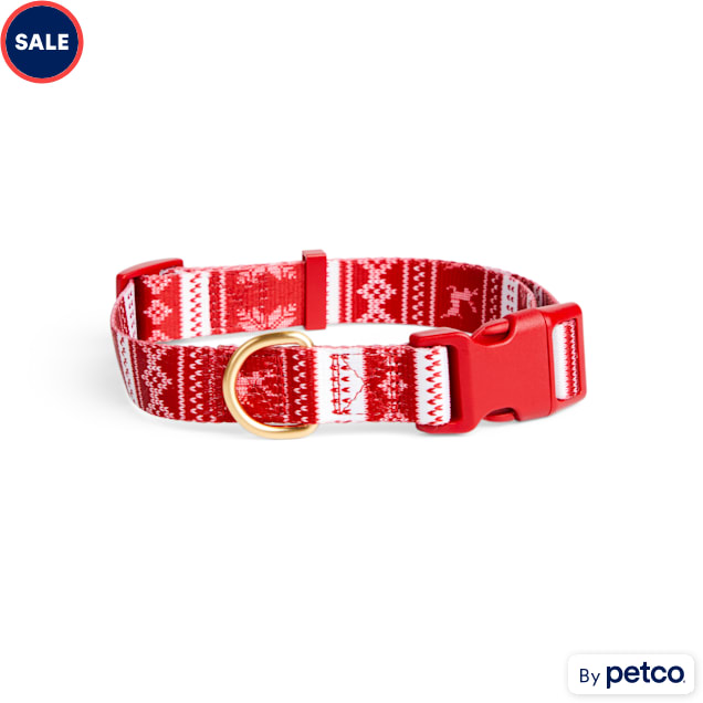More and Merrier Fairisle Dog Collar, X-Small/Small - Carousel image #1