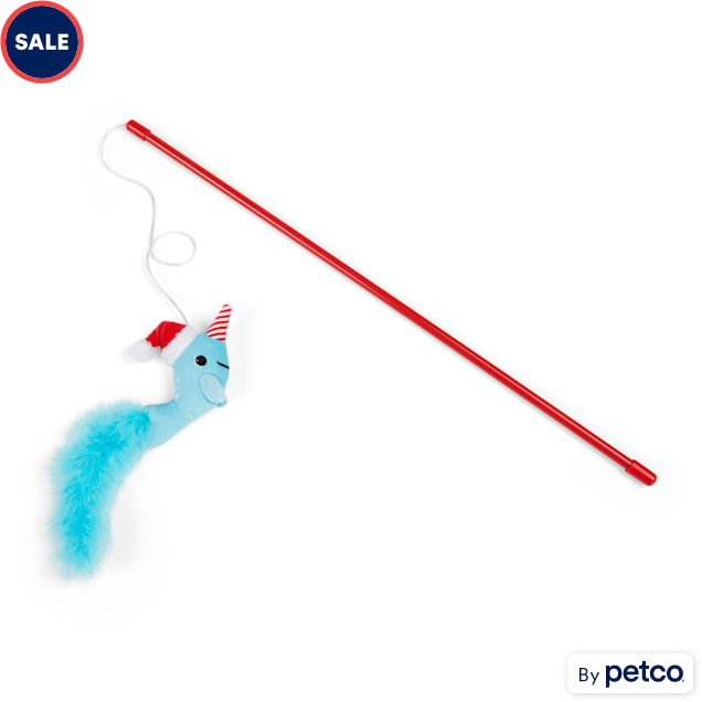 More and Merrier Narwhal Cat Teaser Toy - Carousel image #1