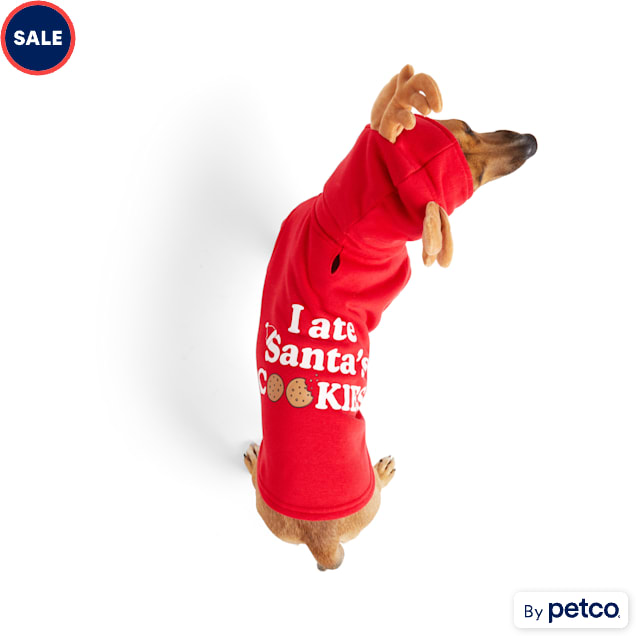 Christmas best sale dog hoodie