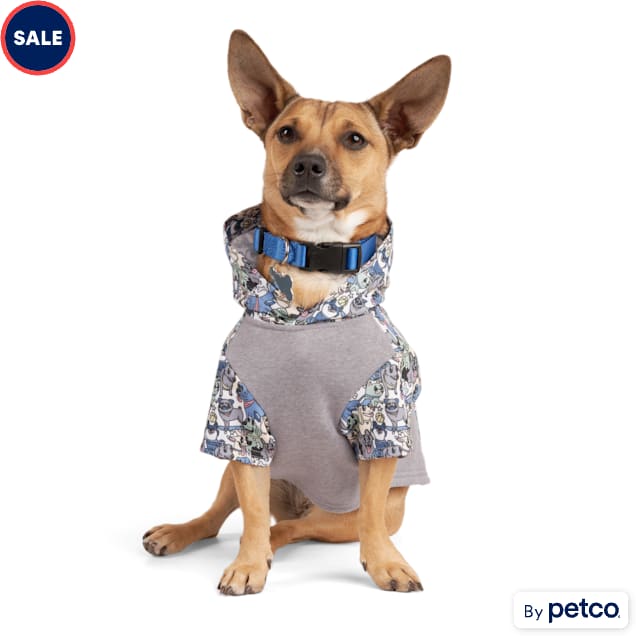 BOBS from Skechers Googly Eyes Hoodie for Dogs, XX-Small - Carousel image #1