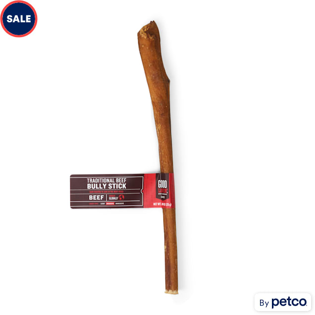 Good Lovin' Traditional Beef Bully Stick Dog Chew, 0.65 oz. - Carousel image #1