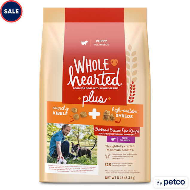 WholeHearted Plus Chicken Brown Rice Recipe with Whole Grains