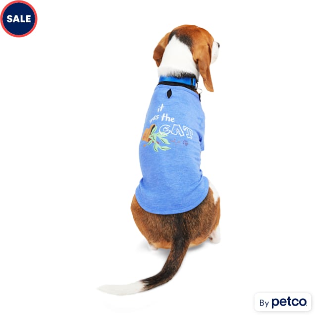 YOULY Blame the Cat Tee for Dogs XX Small Petco