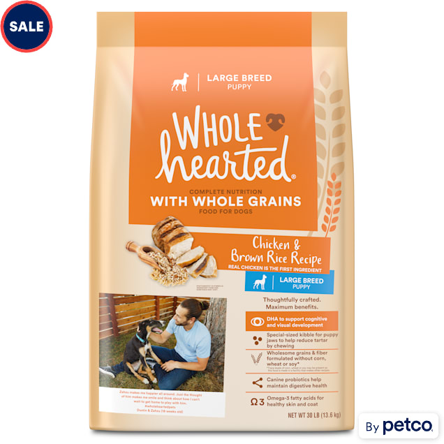 WholeHearted Whole Grains Large Breed Puppy Chicken Dry Dog Food