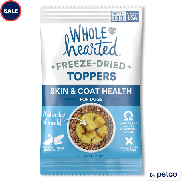 Petco freeze dried dog food sales