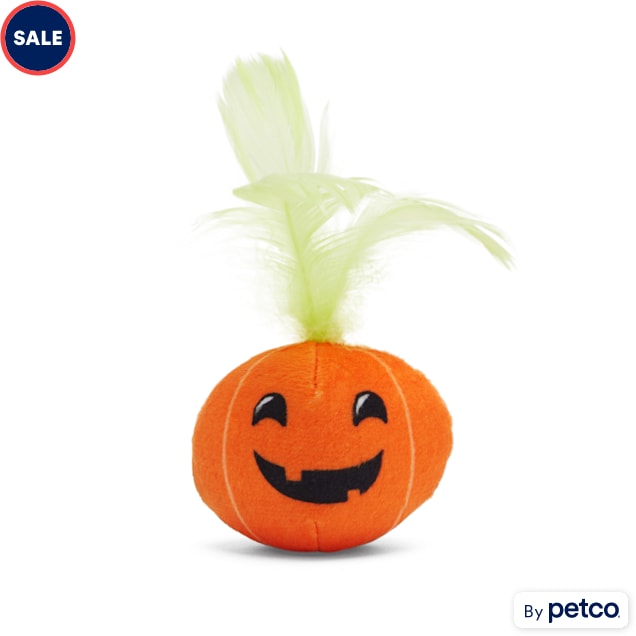 Bootique Cat Pumpkin Toy Small Medium Petco