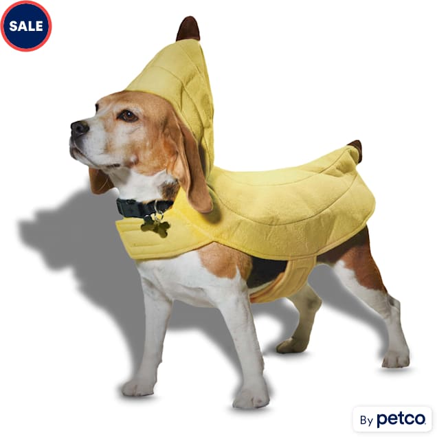 Banana costume dog deals