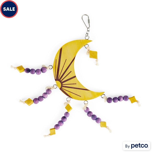 You & Me Moon Toy with Beads, Medium - Carousel image #1