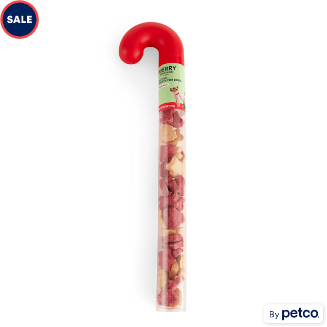 Merry Makings Candy Cane Filled with Treats for Dogs, 6 oz. - Carousel image #1