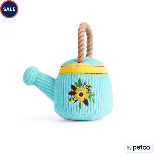 Started As A Bottle Water Can Plush Dog Toy Medium Petco