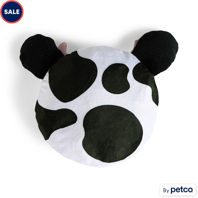 Petco Round Cow Dog Toy, Small - Carousel image #1