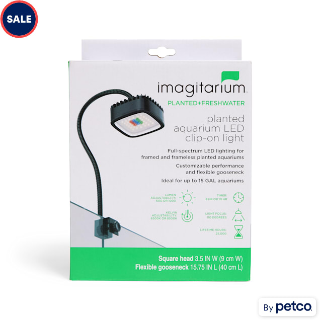 Imagitarium Planted Aquarium LED Clip-on Light - Carousel image #1