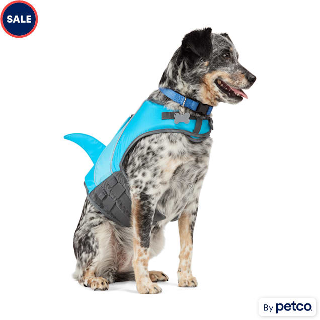 YOULY Dog Floatation Vest with Shark Fin XX Small