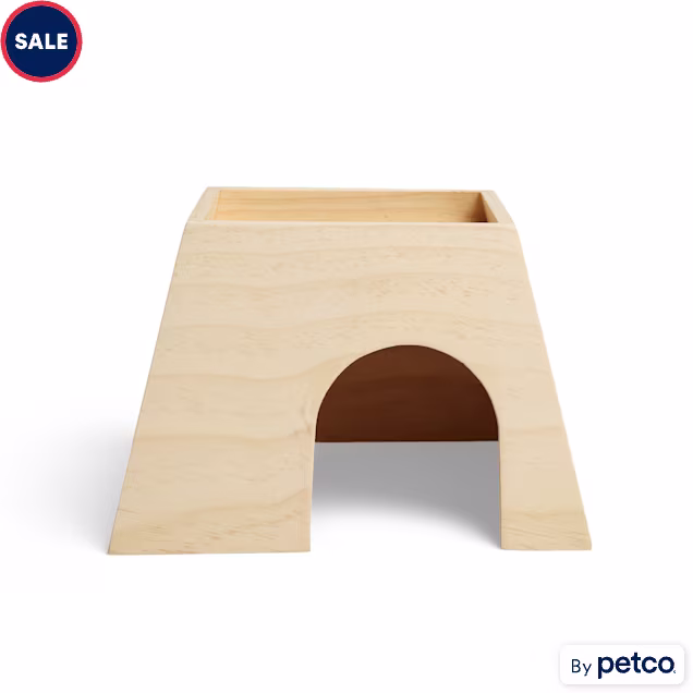 EveryYay Chewable Woodland Hideaway for Small Animals, Large - Carousel image #1