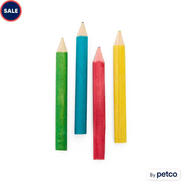 EveryYay Pencil Wood Chews for Small Animals, Pack of 4 - Carousel image #1