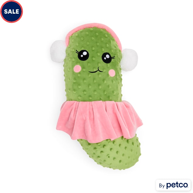 Merry Makings Plush Pickle Earmuffs Dog Toy X Large Petco