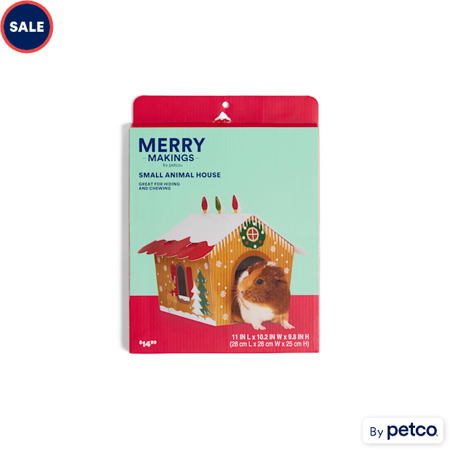 Merry Makings Small Animal Gingerbread House Petco