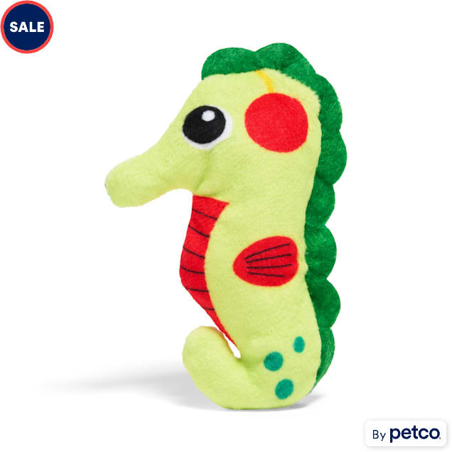 Merry Makings Plush Seahorse Dog Toy, X-Small - Carousel image #1