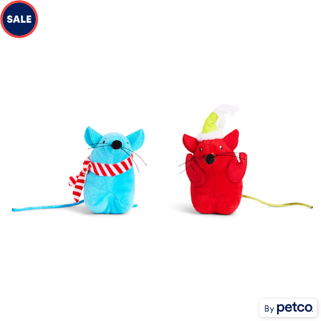 Merry Makings Pack of 2 Mice Cat Toy - Carousel image #1